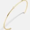 Yasmine 18K Gold Cuff Bracelet - Stone Center -Baublebar 108716 G 01