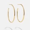 Verbena 18K Gold Earrings - 24MM -Baublebar 108725 G 01