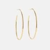 Verbena 18K Gold Earrings - 40MM -Baublebar 108726 G 01