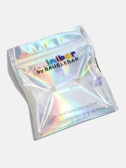 Whole Lotta Heart 18K Gold Kids' Earrings - Pavé -Baublebar 108870 G 03