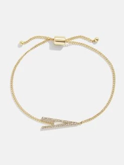 East West Initial Bracelet - Gold/Pavé 24 East West Initial Bracelet - Gold/Pavé -Baublebar 108875 G A