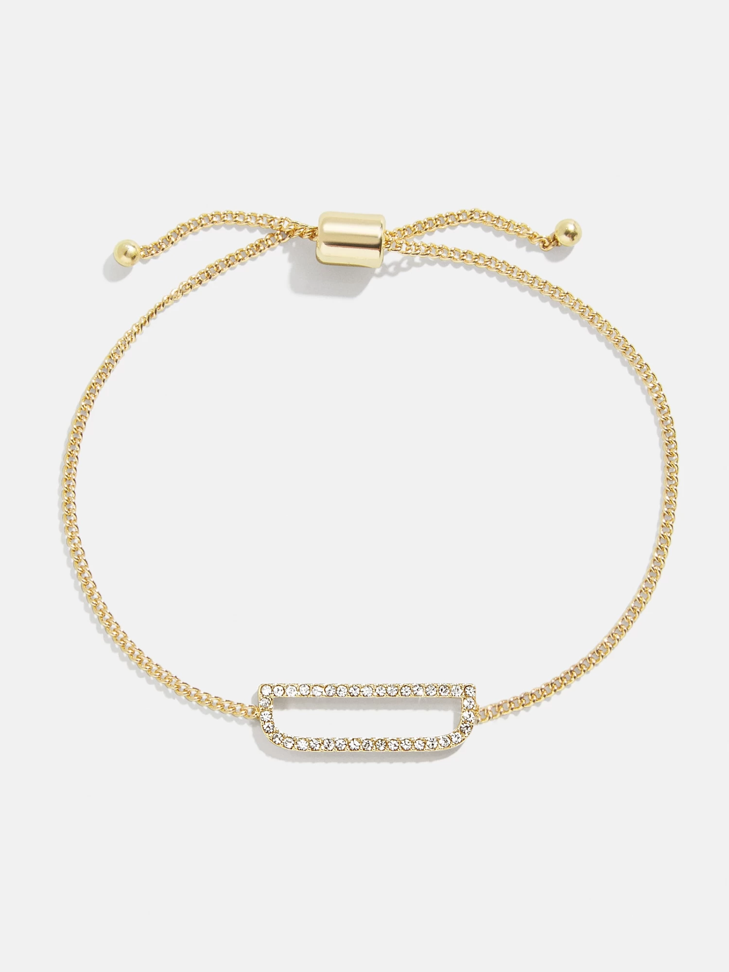 East West Initial Bracelet - Gold/Pavé 9 East West Initial Bracelet - Gold/Pavé - Image 7