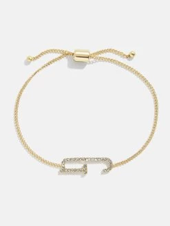 East West Initial Bracelet - Gold/Pavé 31 East West Initial Bracelet - Gold/Pavé -Baublebar 108875 G G