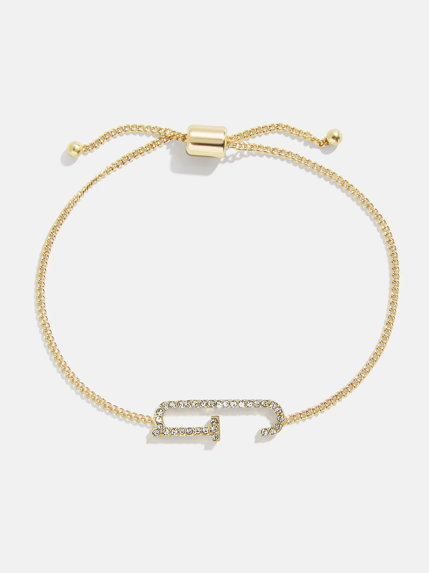 East West Initial Bracelet - Gold/Pavé 12 East West Initial Bracelet - Gold/Pavé - Image 10