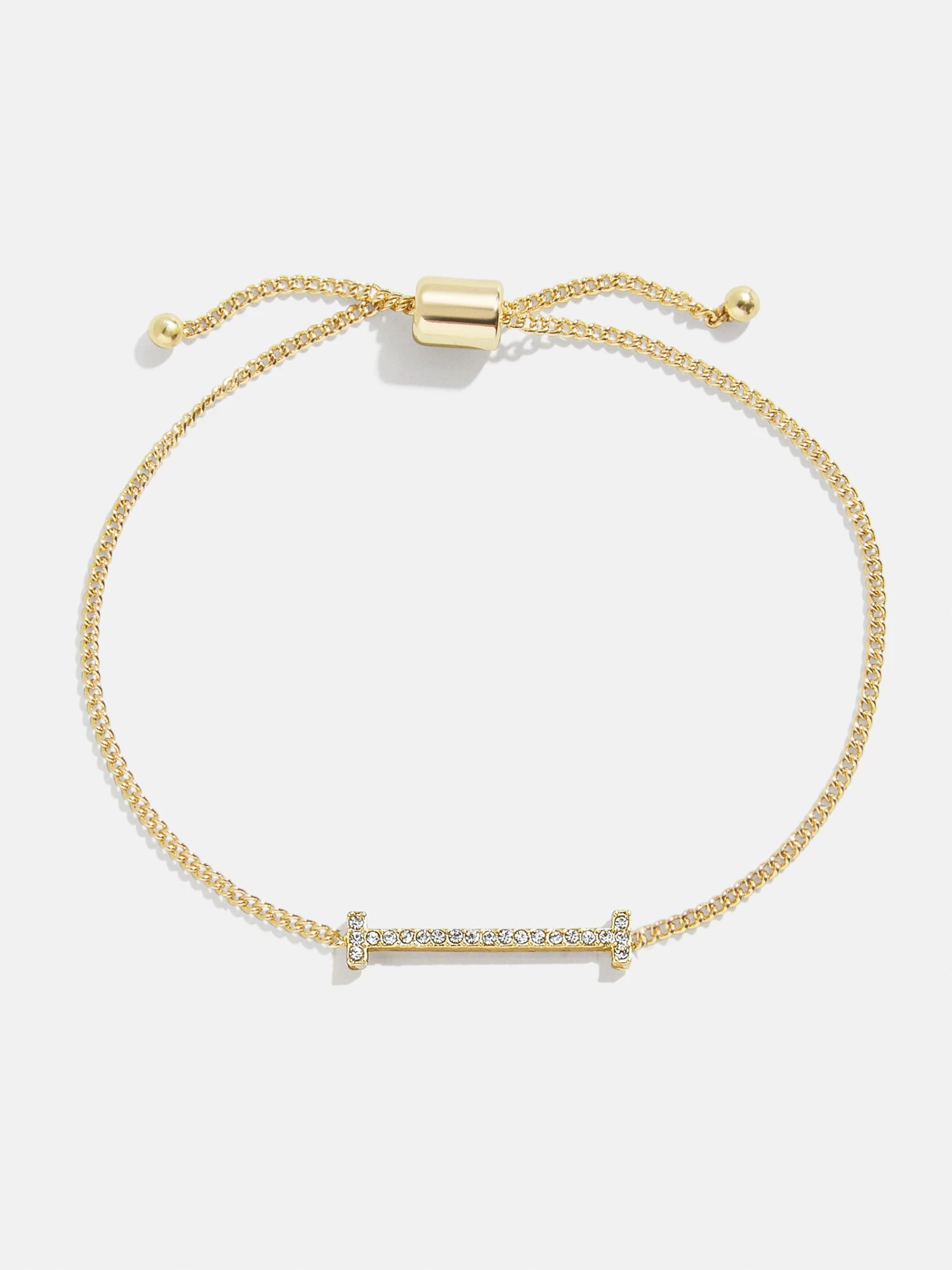 East West Initial Bracelet - Gold/Pavé 14 East West Initial Bracelet - Gold/Pavé - Image 12