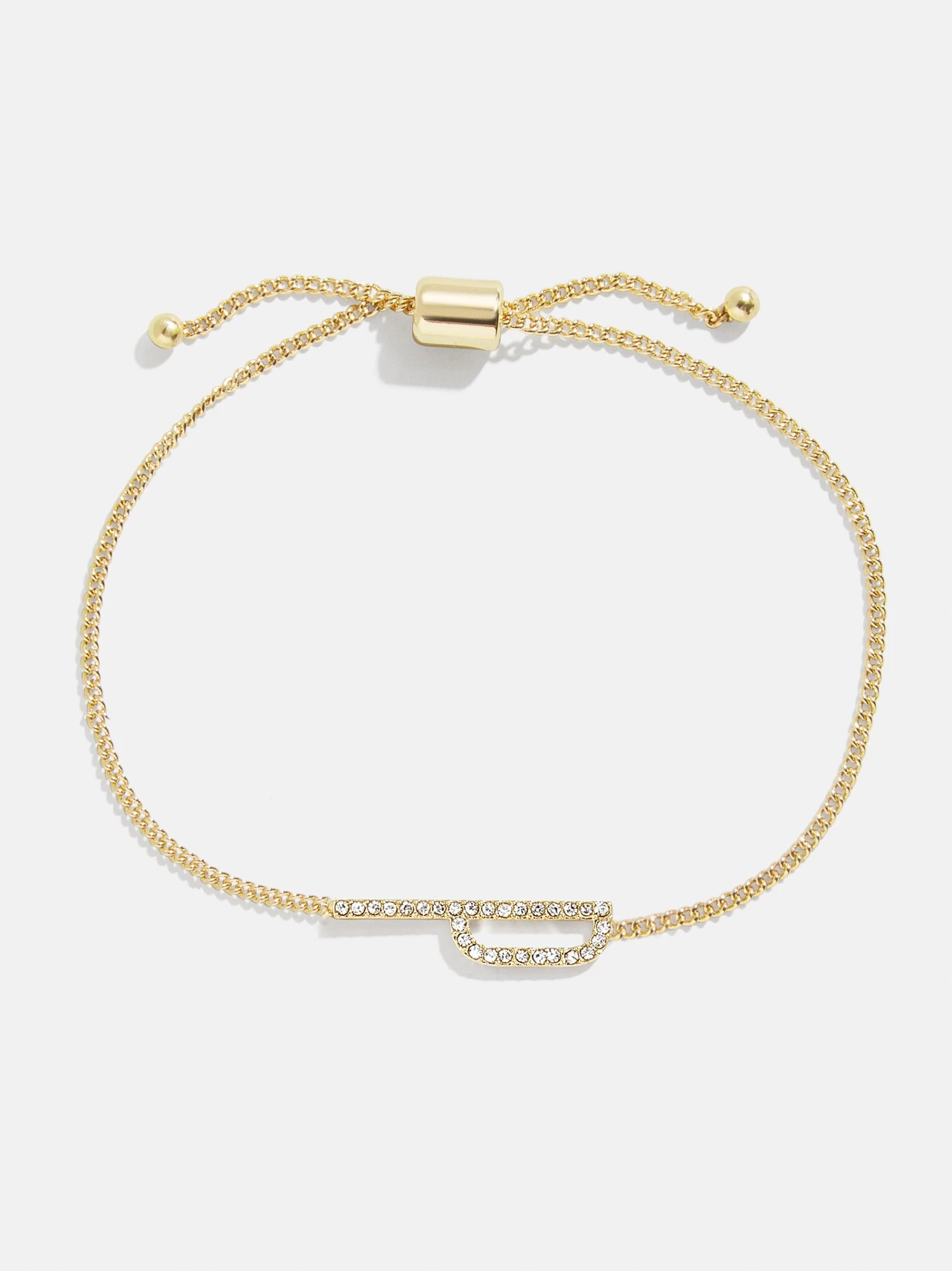 East West Initial Bracelet - Gold/Pavé 21 East West Initial Bracelet - Gold/Pavé - Image 19