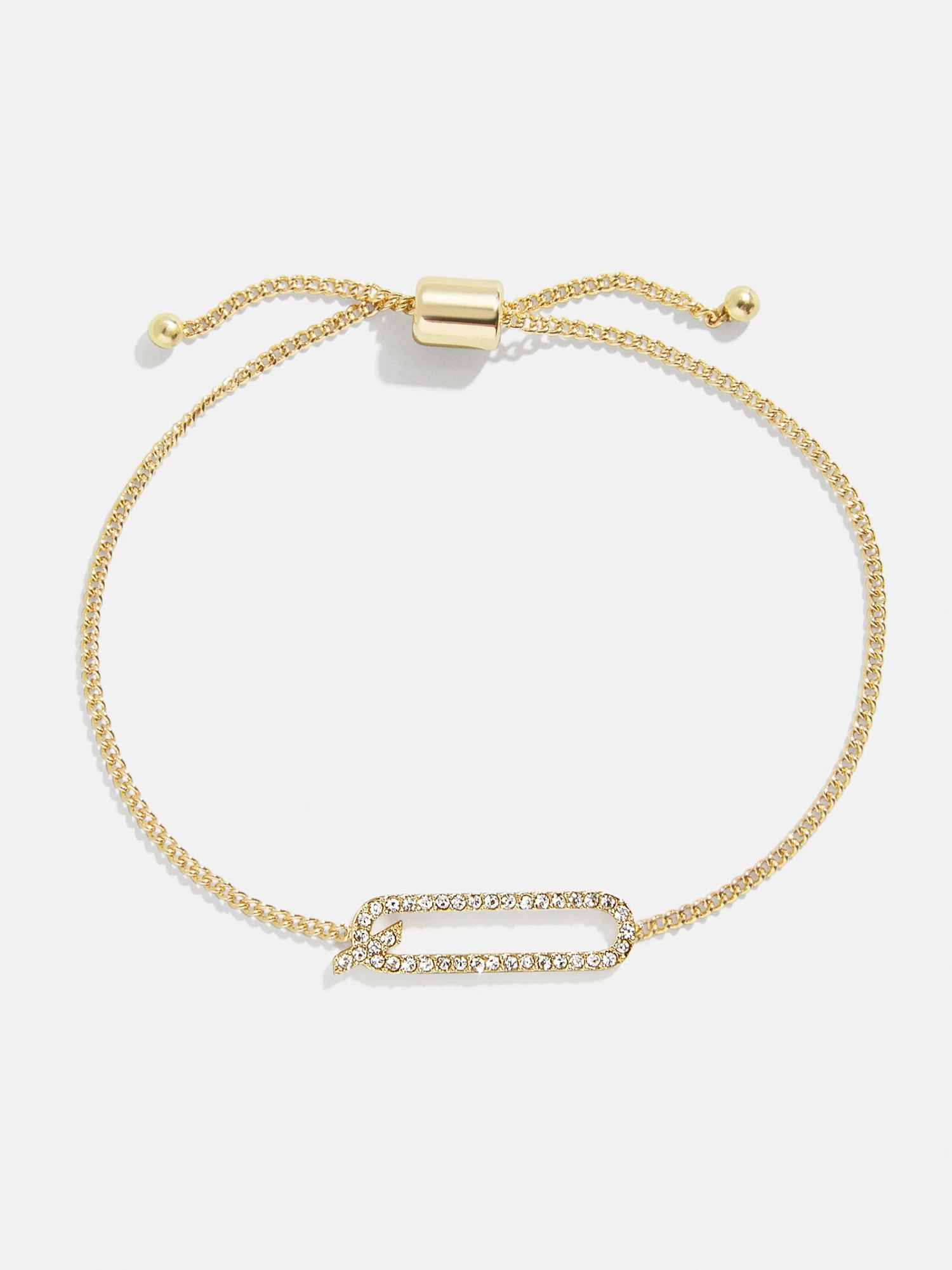 East West Initial Bracelet - Gold/Pavé 22 East West Initial Bracelet - Gold/Pavé - Image 20