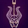 Disney Maleficent 2D Glow-in-the-Dark Bag Charm - Glow-in-the-Dark Maleficent -Baublebar 108952 G 04