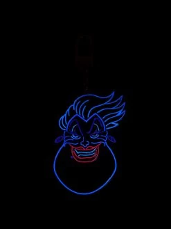Disney Ursula 2D Glow-In-The-Dark Bag Charm - Glow-In-The-Dark Ursula -Baublebar 108953 G 02
