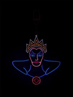 Disney The Evil Queen 2D Glow-in-the-Dark Bag Charm - Glow-in-the-Dark Evil Queen -Baublebar 108955 G 02