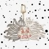 Disney Cruella 2D Glow-in-the-Dark Bag Charm - Glow-in-the-Dark Cruella -Baublebar 109486 G 04