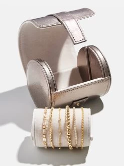 Bracelet Jewelry Storage Case - Metallic Bracelet Storage -Baublebar 109645 G 06