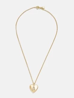 Little Love Kids' Initial Heart Necklace - Gold -Baublebar 110306 G 02
