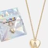 Little Love Kids' Initial Heart Necklace - Gold