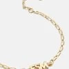 18K Gold Mini Initial Custom Bracelet - Gold -Baublebar 110415 G 01