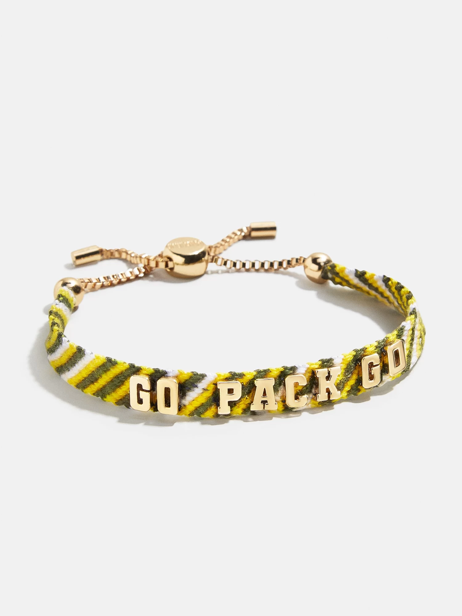 Green Bay Packers NFL Woven Friendship Bracelet - Green Bay Packers 3 Green Bay Packers NFL Woven Friendship Bracelet - Green Bay Packers