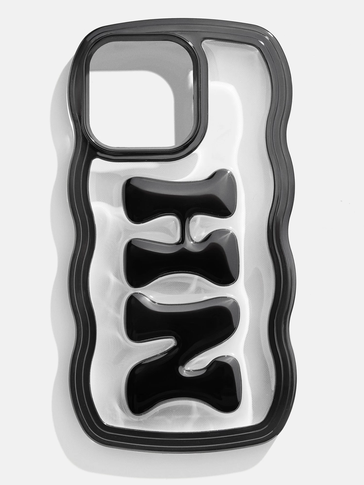 Wavy Custom IPhone Case - Black 3 Wavy Custom IPhone Case - Black