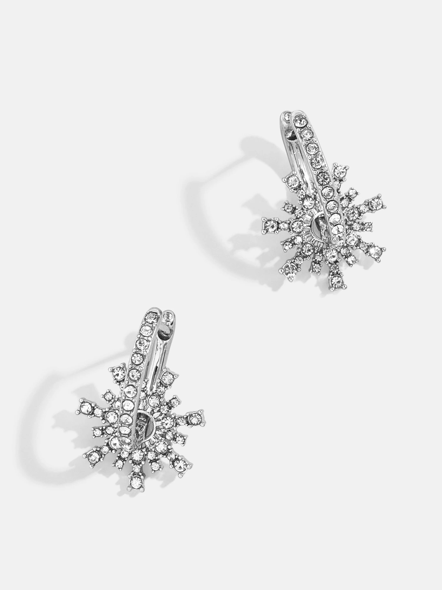 Lunette Earrings - Silver 3 Lunette Earrings - Silver
