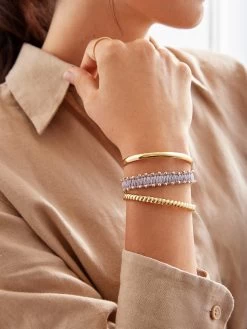 Valeria Bracelet - Lavender 6 Valeria Bracelet - Lavender -Baublebar 110791 m