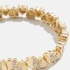 Addison Bracelet - Clear/Gold -Baublebar 110874 G 01