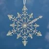 In A Flurry Custom Ornament - Silver