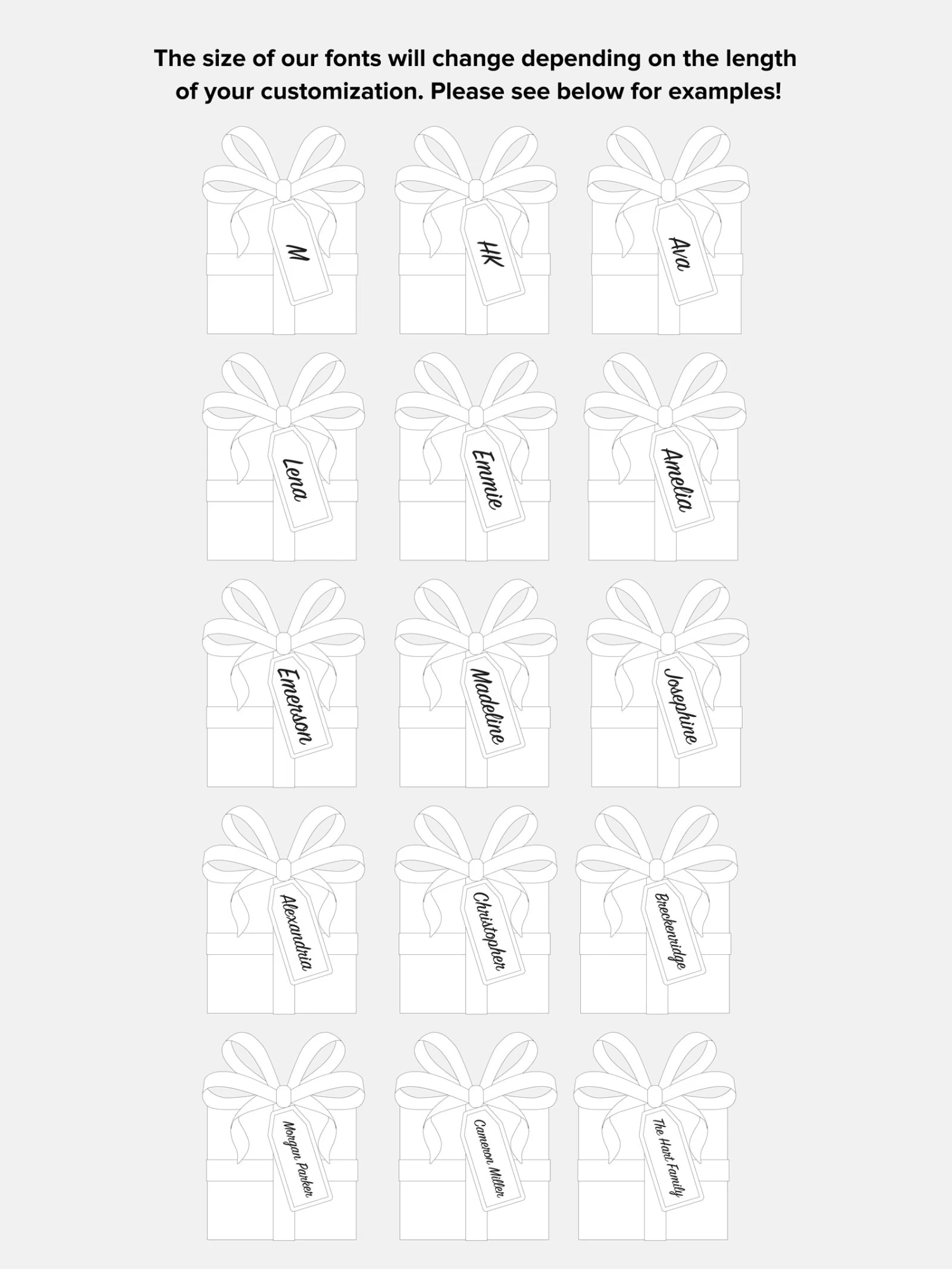 Pining For Presents Custom Ornament - Green Print 8 Pining For Presents Custom Ornament - Green Print - Image 6