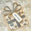 That's A Wrap Custom Ornament - Gold Print -Baublebar 111034 G 03