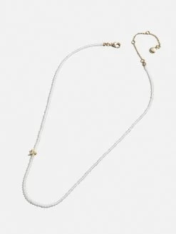 Opal Semi-Precious Initial Necklace - Opal -Baublebar 111196 G 02