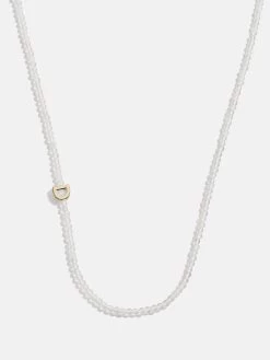 Opal Semi-Precious Initial Necklace - Opal -Baublebar 111196 G D