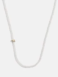 Opal Semi-Precious Initial Necklace - Opal -Baublebar 111196 G F