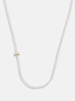 Opal Semi-Precious Initial Necklace - Opal -Baublebar 111196 G I
