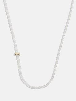 Opal Semi-Precious Initial Necklace - Opal -Baublebar 111196 G J