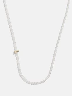 Opal Semi-Precious Initial Necklace - Opal -Baublebar 111196 G L
