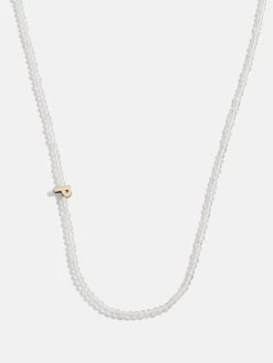 Opal Semi-Precious Initial Necklace - Opal -Baublebar 111196 G P