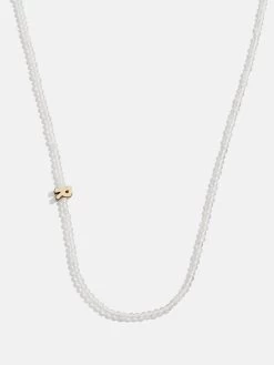 Opal Semi-Precious Initial Necklace - Opal -Baublebar 111196 G R