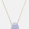 Juno Blue Lace Agate Necklace - Blue Lace Agate Stone 2 Juno Blue Lace Agate Necklace - Blue Lace Agate Stone -Baublebar 111434 G 01