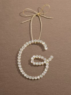 Letter To Santa Initial Ornament - Letter To Santa Ornament 31 Letter To Santa Initial Ornament - Letter To Santa Ornament -Baublebar 111738 G G