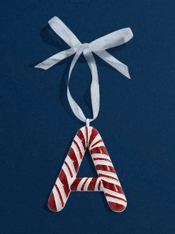 More Than Mint Initial Ornament - More Than Mint Ornament -Baublebar 111764 G A