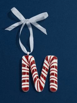 More Than Mint Initial Ornament - More Than Mint Ornament -Baublebar 111764 G M