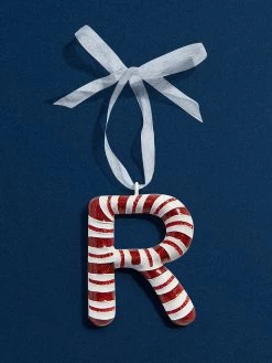 More Than Mint Initial Ornament - More Than Mint Ornament -Baublebar 111764 G R