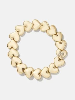 Caroline Initial Bracelet - Clear/Gold -Baublebar 112097 G H