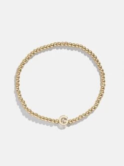 Initial Pisa Bracelet - Gold -Baublebar 112159 G G