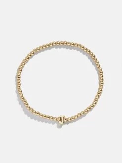 Initial Pisa Bracelet - Gold -Baublebar 112159 G J