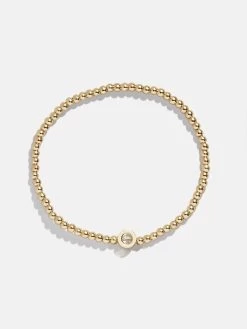 Initial Pisa Bracelet - Gold -Baublebar 112159 G O