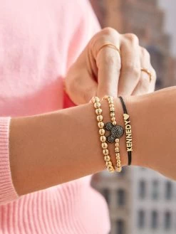 Mickey Mouse Disney Pavé Bracelet - Black -Baublebar 112263 m