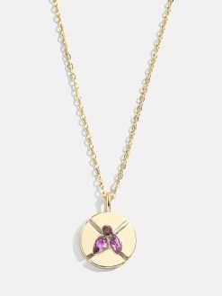 Birthstone Pendant Necklace -Baublebar 112366 02 February