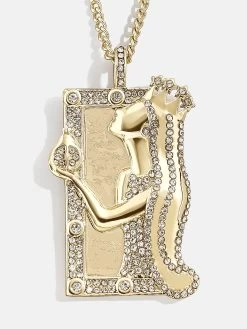 Tarot Medallion Necklace - Empress Medallion -Baublebar 112368 G 01
