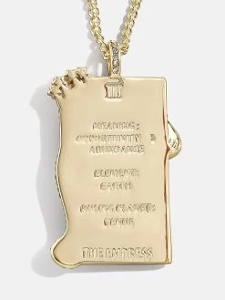 Tarot Medallion Necklace - Empress Medallion -Baublebar 112368 G 02