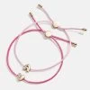 Kids' Cord Initial Bracelet Set - Pink -Baublebar 112407 G 01