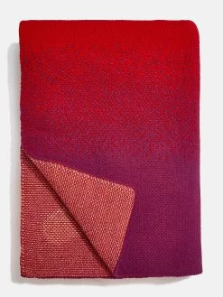 Let's Get Faded Custom Blanket - Pink/Orange 11 Let's Get Faded Custom Blanket - Pink/Orange -Baublebar 112659 G 02